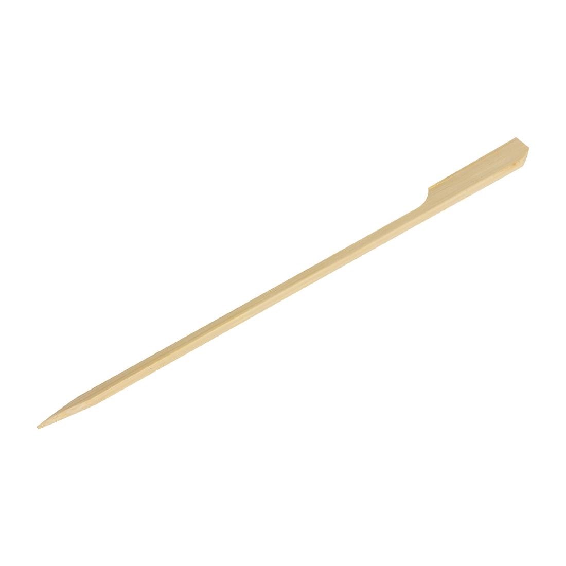 Fiesta Biodegradable Bamboo Paddle Skewers 150mm (Pack of 100) • PAS-DK394