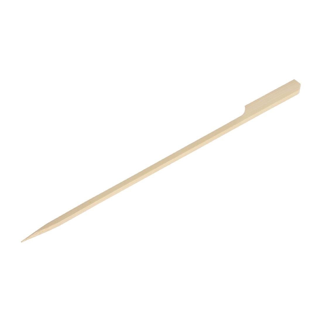 Fiesta Compostable Bamboo Paddle Skewers 180mm (100 Pack) (Pack of 100) • PAS-DK395