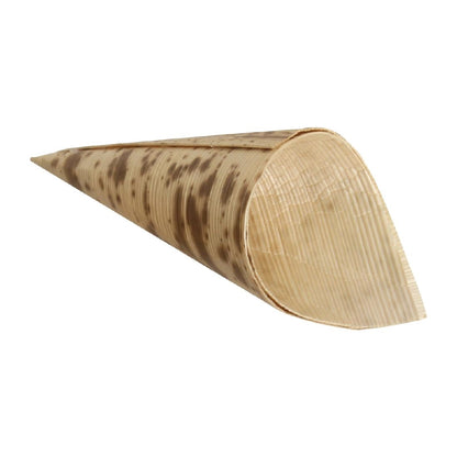 Fiesta Compostable Biodegradable Bamboo Cones 35mm (200 Pack) (80(H) x 35(Ø)mm. Pack Quantity: 200) • PAS-DK385
