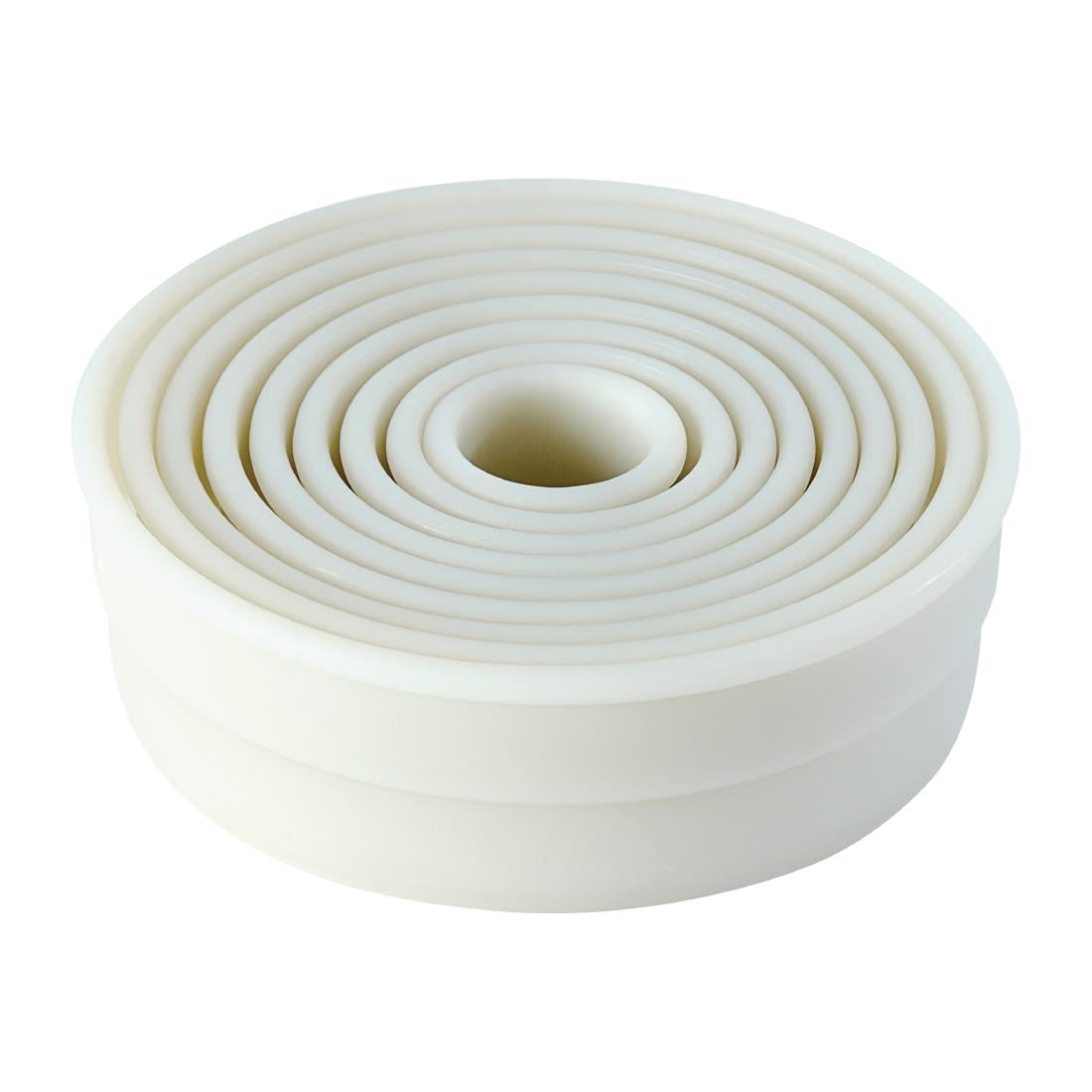 Schneider Plain Round Pastry Cutters (9 Pack) • PAS-GT141