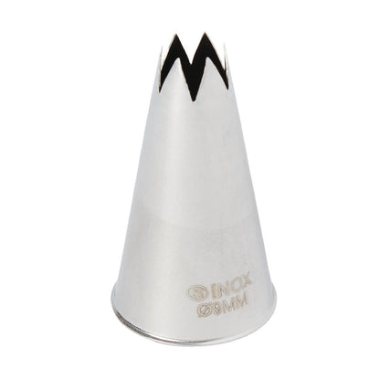 Schneider Stainless Steel Star Nozzle 9mm • PAS-GT120