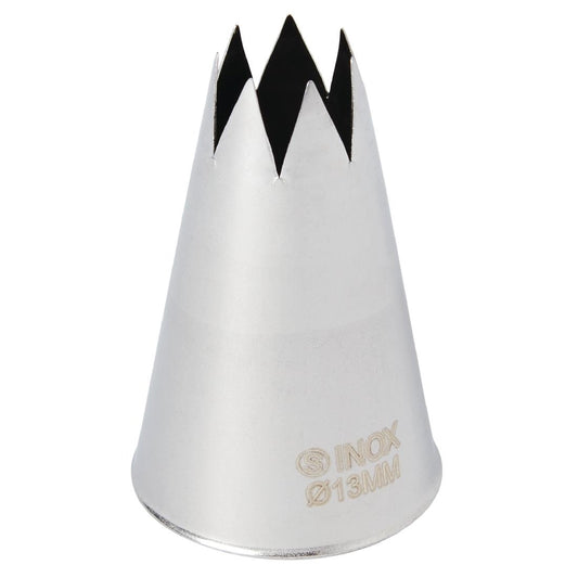 Schneider Stainless Steel Star Nozzle 13mm • PAS-GT121