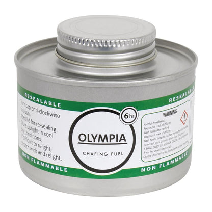 Olympia Liquid Chafing Fuel With Wick 6 Hour (12 Pack) • PAS-CB735