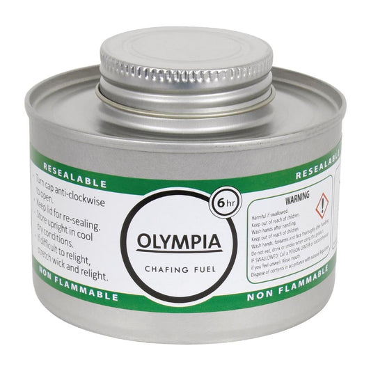 Olympia Liquid Chafing Fuel With Wick 6 Hour (12 Pack) • PAS-CB735