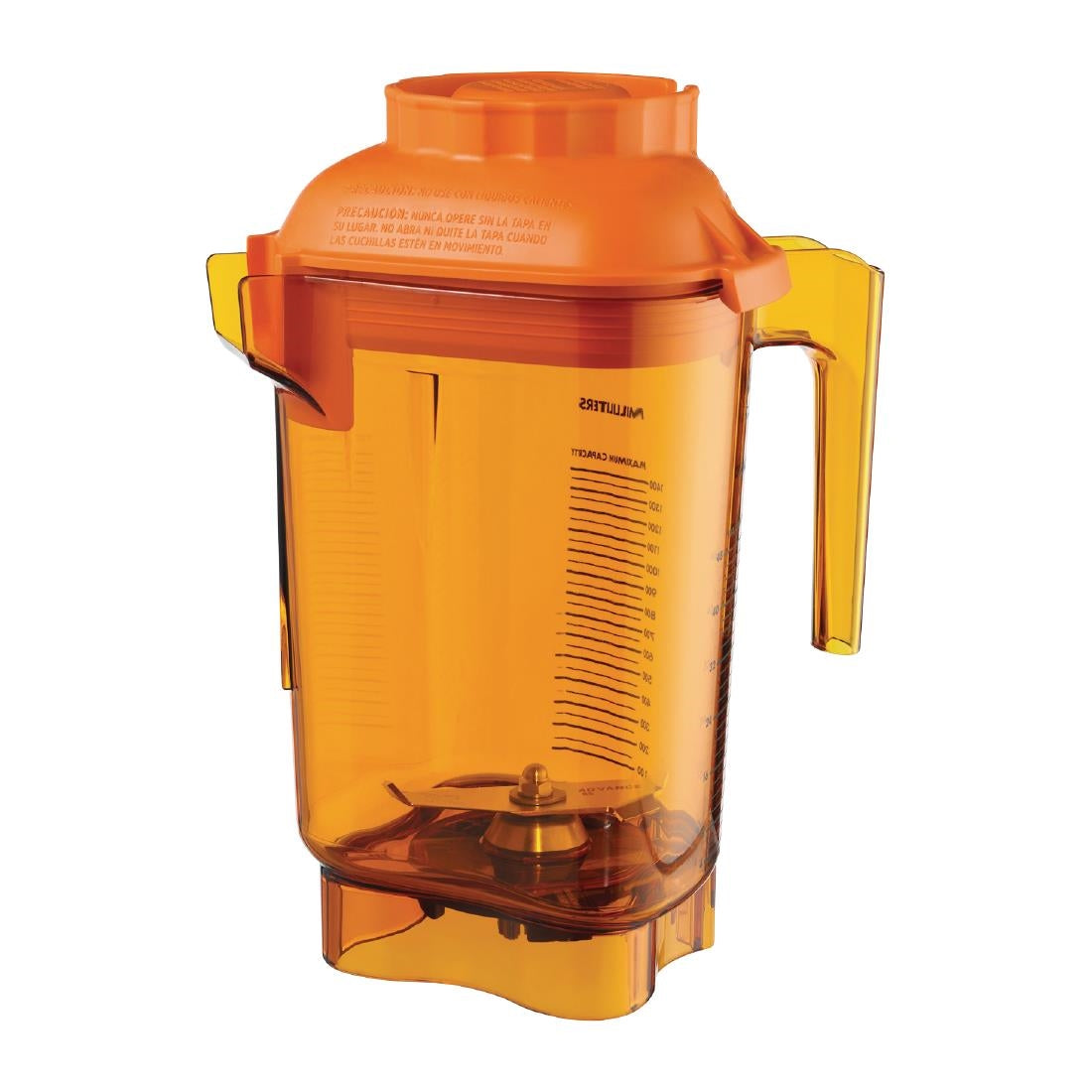 Vitamix 1.4Ltr ORANGE Advance Container with Lid and Blade Assembly • PAS-GT323