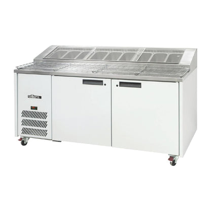 Williams Jade Pizza Counter Two Door HJ2PCBA St/St Top - 710Ltr (Direct) • PAS-DN473