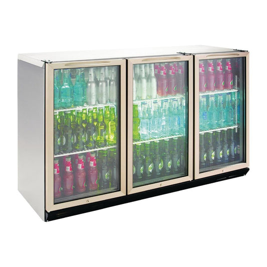 Williams Emerald Three Door Bottle Cooler BC3SS-80 St/St 800mm High - 290Ltr (Di • PAS-GT608