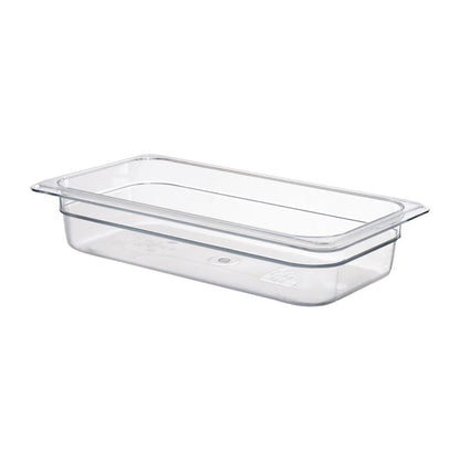 Cambro Polycarbonate Gastronorm - 1/3 65mm - Clear • PAS-DM737