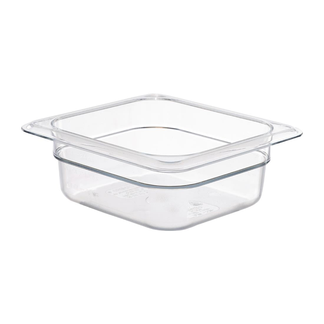 Cambro Polycarbonate Gastronorm - 1/6 65mm - Clear • PAS-DM754