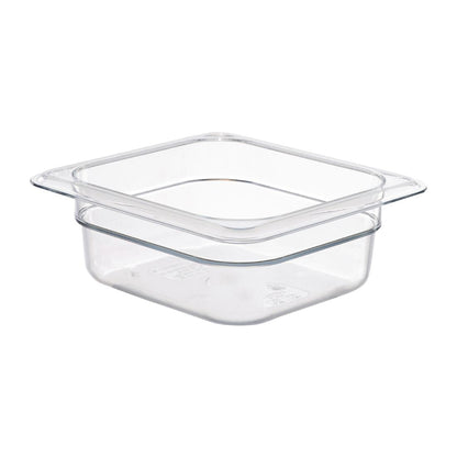 Cambro Polycarbonate Gastronorm - 1/6 65mm - Clear • PAS-DM754