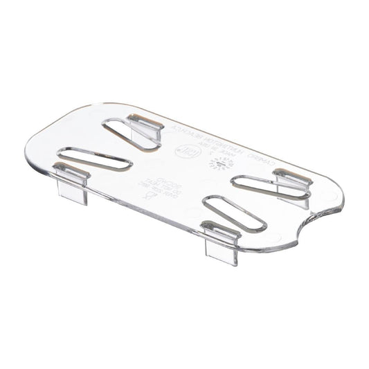 Cambro Polycarbonate 1/9 Gastronorm Tray Drain Shelf • PAS-DM760