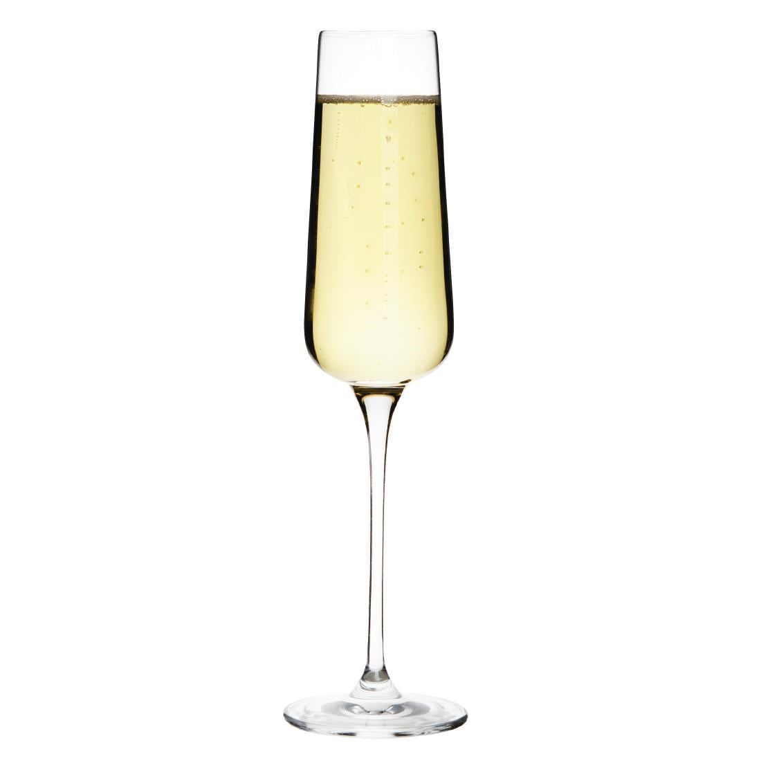 Olympia Claro Crystal Champagne Flutes 260ml (6 Pack) • PAS-CS467