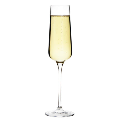 Olympia Claro Crystal Champagne Flutes 260ml (6 Pack) • PAS-CS467