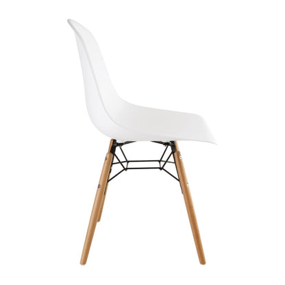 Bolero Arlo Side Chair White (2 Pack) • PAS-DM840
