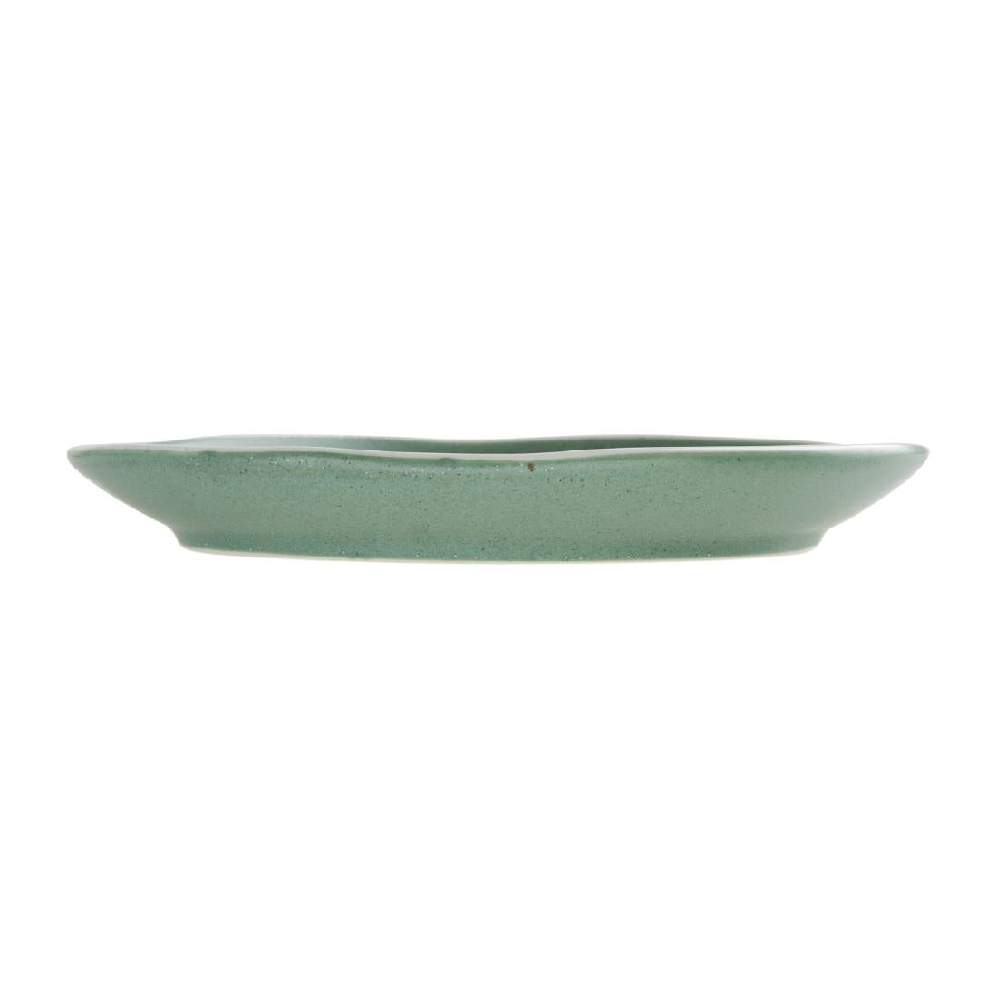 Olympia Chia Green Plate - 200mm 8" (Box 6) • PAS-DR801