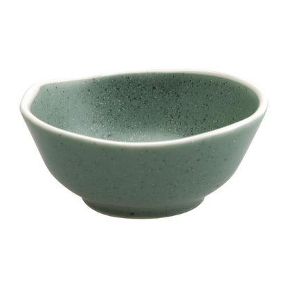 Olympia Chia Green Dipping Dish - 70ml 2.36fl oz (12 Pack) (80(Ø)mm | 3". Pack Quantity: 12) • PAS-DR806