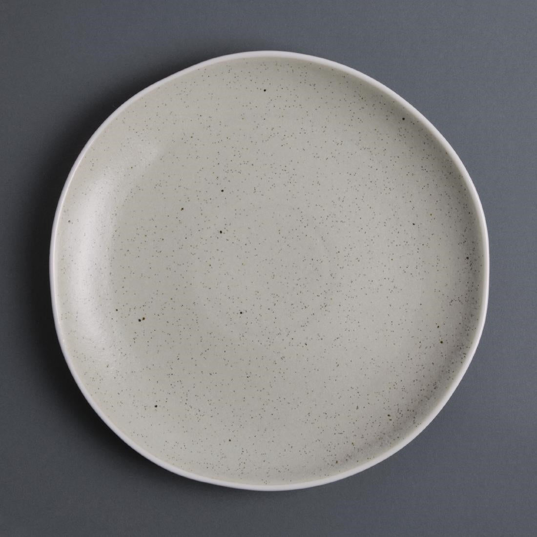 Olympia Chia Sand Plate - 270mm 10 1/2" (6 Pack) (270(Ø)mm | Pack Quantity: 6) • PAS-DR807