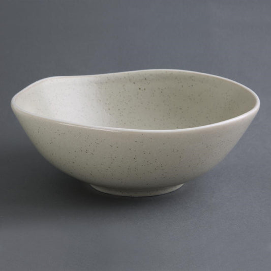 Olympia Chia Sand Deep Bowl - 1250ml 42.2fl oz (6 Pack) (210(Ø)mm | 8 1/4". Pack Quantity: 6) • PAS-DR809