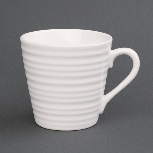 Olympia Cafe Aroma Mug White - 340ml 11.5fl oz (6 Pack) (12oz / 340ml | Pack Quantity: 6) • PAS-DH633