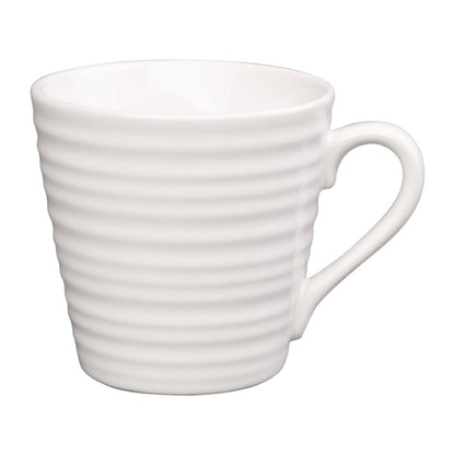 Olympia Cafe Aroma Mug White - 340ml 11.5fl oz (6 Pack) (12oz / 340ml | Pack Quantity: 6) • PAS-DH633