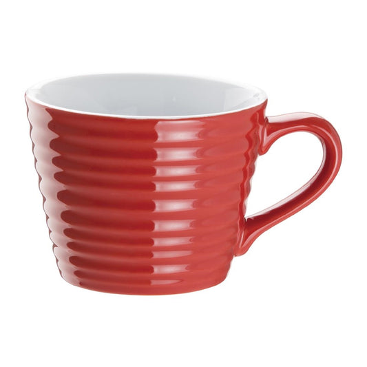 Olympia Cafe Aroma Mug Red - 230ml 8fl oz (6 Pack) (8oz | 230ml. Pack Quantity: 6) • PAS-DH637