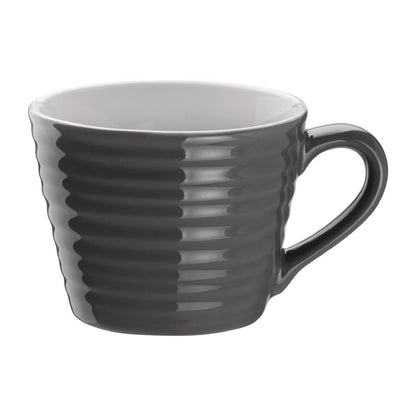 Olympia Cafe Aroma Mug Charcoal - 230ml 8fl oz (6 Pack) (8oz | 230ml. Pack Quantity: 6) • PAS-DH639