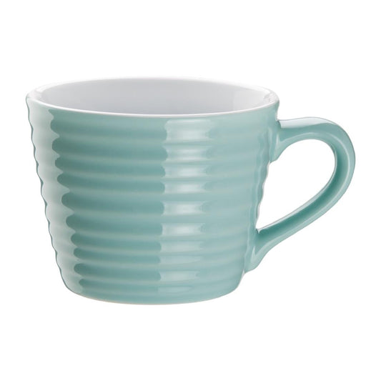Olympia Cafe Aroma Mug Aqua - 230ml 8fl oz (6 Pack) (8oz | 230ml. Pack Quantity: 6) • PAS-DH640