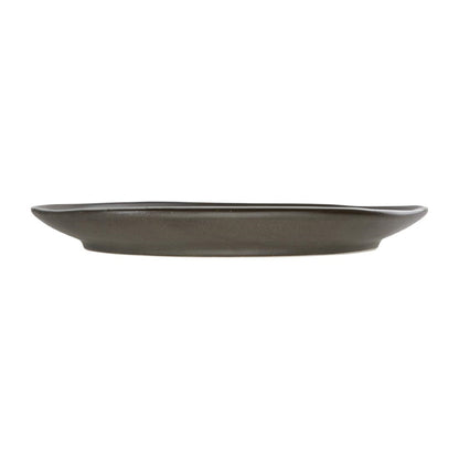 Olympia Chia Charcoal Plate - 270mm 10 1/2" (6 Pack) (270(Ø)mm | Pack Quantity: 6) • PAS-DR814