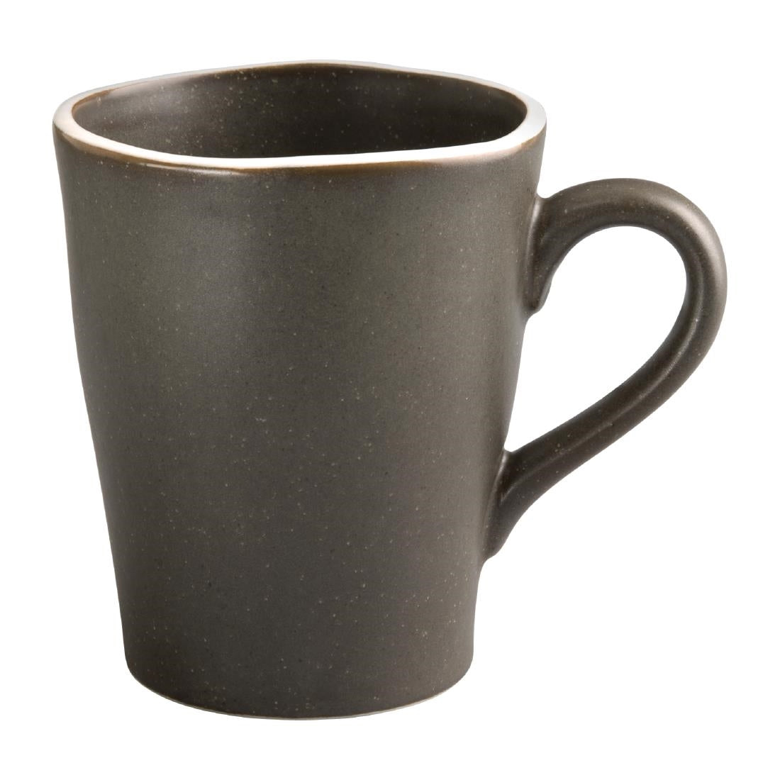 Olympia Chia Charcoal Mug - 340ml 11.5fl oz (6 Pack) (340ml | 12oz. Pack Quantity: 6) • PAS-DR819