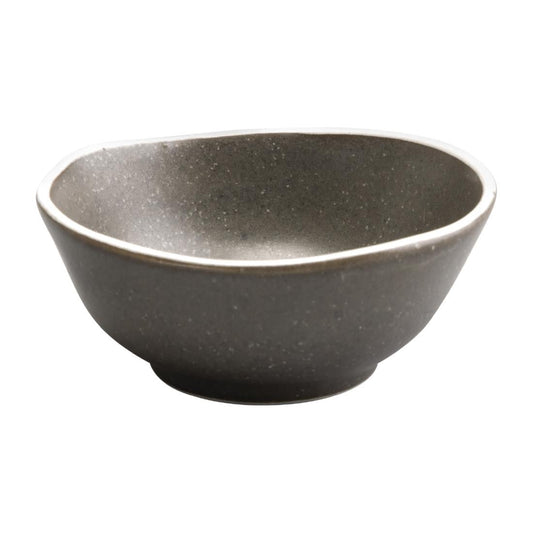Olympia Chia Dipping Dish Charcoal 80mm (Pack of 12) • PAS-DR820