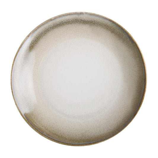 Olympia Birch Taupe Coupe Plate - 205mm 8" (6 Pack) (205(Ø)mm  Pack Quantity: 6) • PAS-DR782