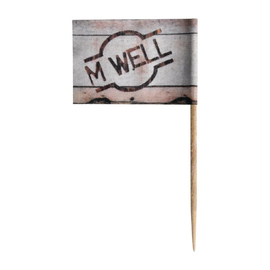 Bamboo Steak Markers - Medium Well (200 Pack) • PAS-DA367