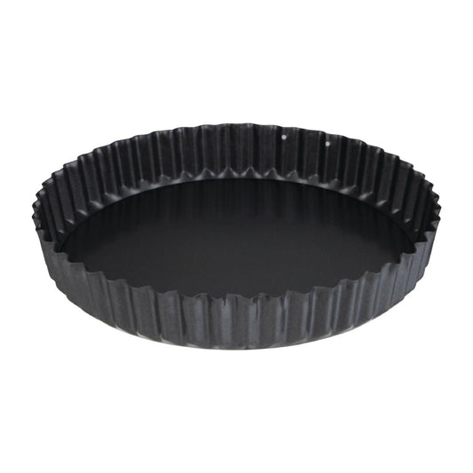 Vogue Non-Stick Quiche Tin With Removable Base 250mm • PAS-DB567