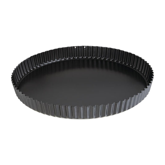 Vogue Non-Stick Quiche Tin With Removable Base 300mm • PAS-DB568