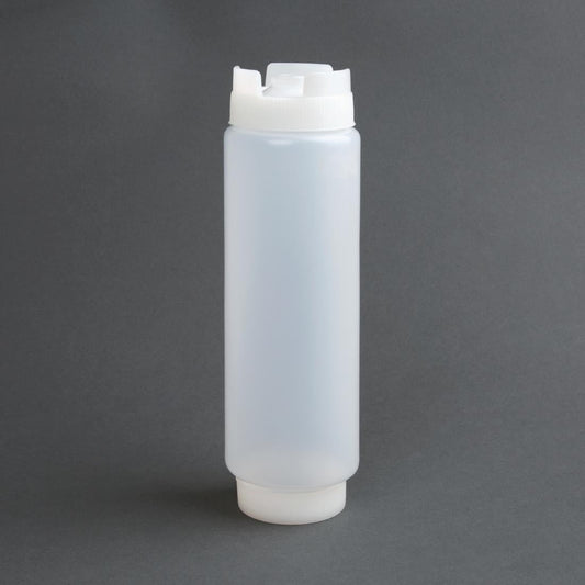 Vogue Clear Rotation Squeeze Bottle 455ml • PAS-CP069
