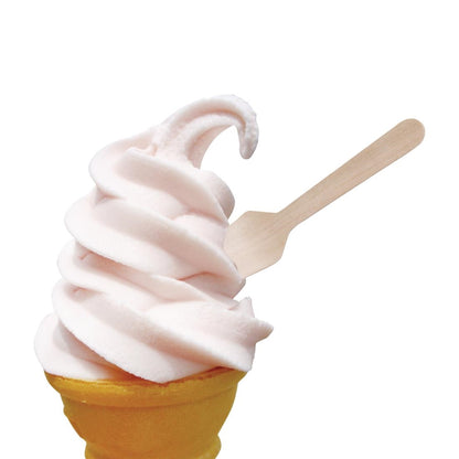 Fiesta Compostable Wooden Ice Cream Spoons (100 Pack) • PAS-DK399