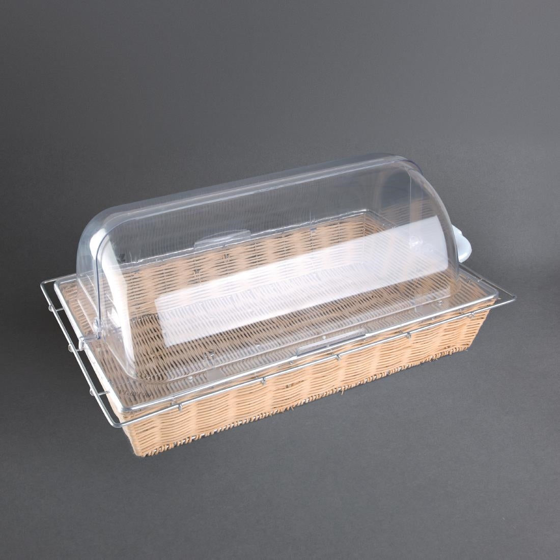 Olympia Polycarbonate Rolltop Cover GN 1/1 • PAS-CM930