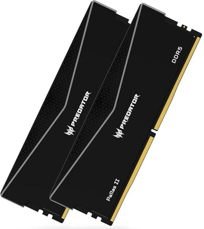RAM: PREDATOR PALLASII DDR5 32GB Black 16GBx2 6000Mhz 1R8 CL34 Black