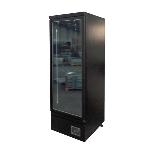 Supermarket Single Glass Door Upright Display Fridge - 450 Litre (ADA-CSB450)