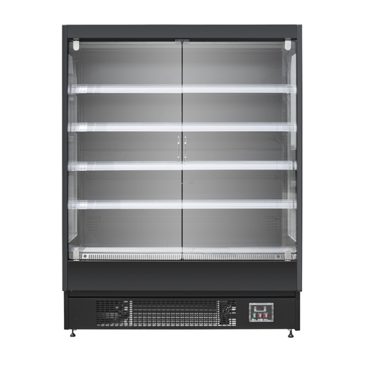 1315mm Supermarket Multi Deck Showcase 2 door Glass Fridge (ADA-MSD1300)
