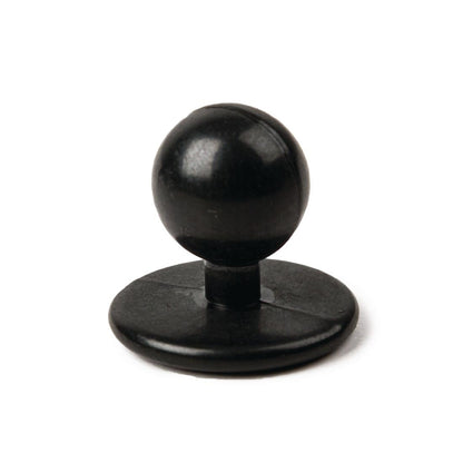 Whites Stud Buttons Black (12 Pack) (Pack of 12) • PAS-A016