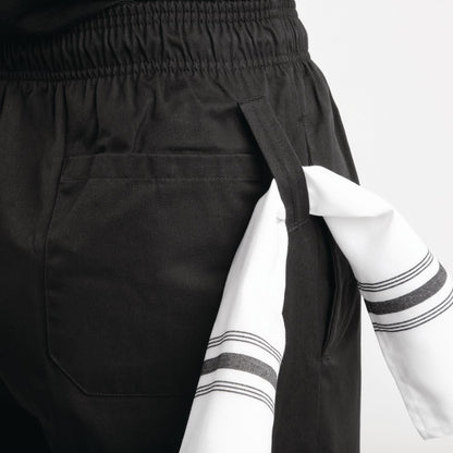 Whites Easyfit Chef Pants Teflon Black XS • PAS-A029T-XS