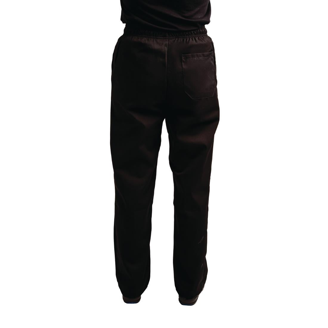 Whites Easyfit Unisex Chef Pants Teflon Black M • PAS-A029T-M