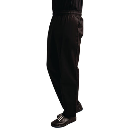Whites Easyfit Chef Pants Teflon Black XS • PAS-A029T-XS