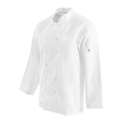 Whites Vegas Unisex Chefs Jacket Long Sleeve White S • PAS-A134-S