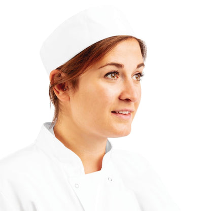 Whites Chefs Skull Cap L • PAS-A203-L