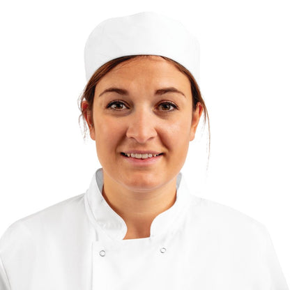 Whites Chefs Skull Cap L • PAS-A203-L