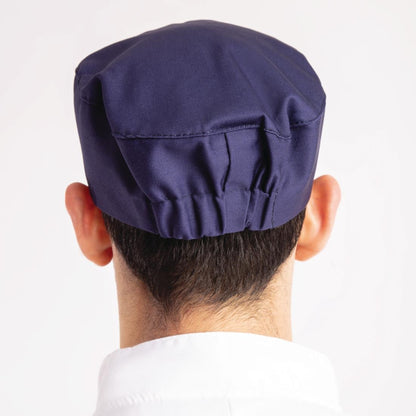 Whites Chefs Skull Cap Navy Blue • PAS-A204