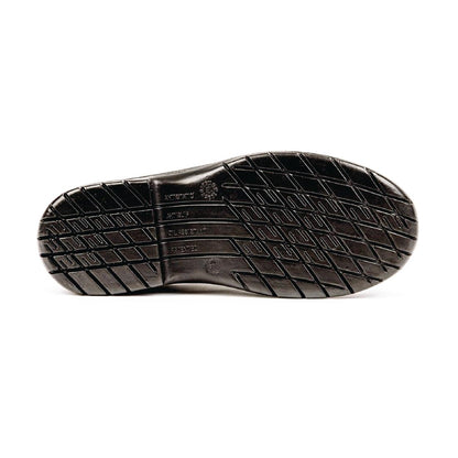 Slipbuster Lite Side Perforated Lace Up Safety Shoes Black • PAS-P_A398
