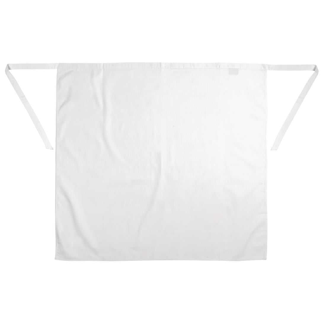 Whites Bistro Apron Polycotton White • PAS-A501